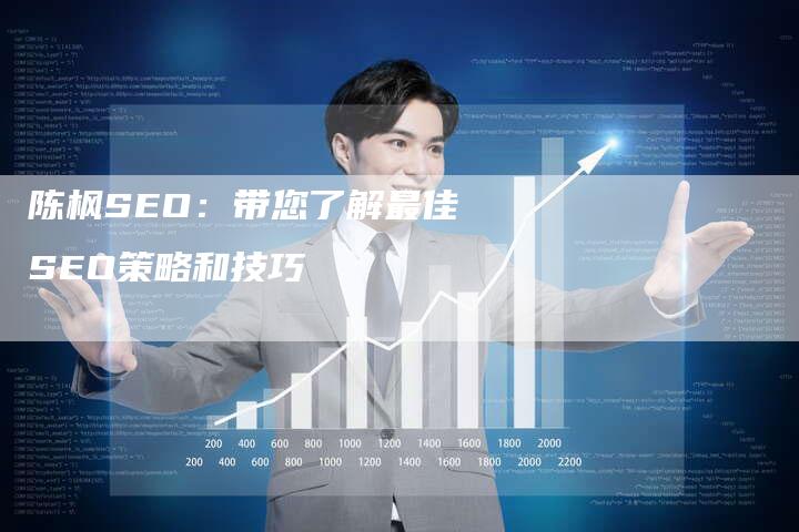 陈枫SEO：带您了解最佳SEO策略和技巧